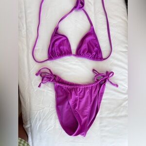 Target purple bikini!